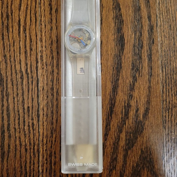 BRAND NEW COND. \'85 SWATCH WATCH Jelly Fish GK100 Original 1st Edition VINTAGE main image 13